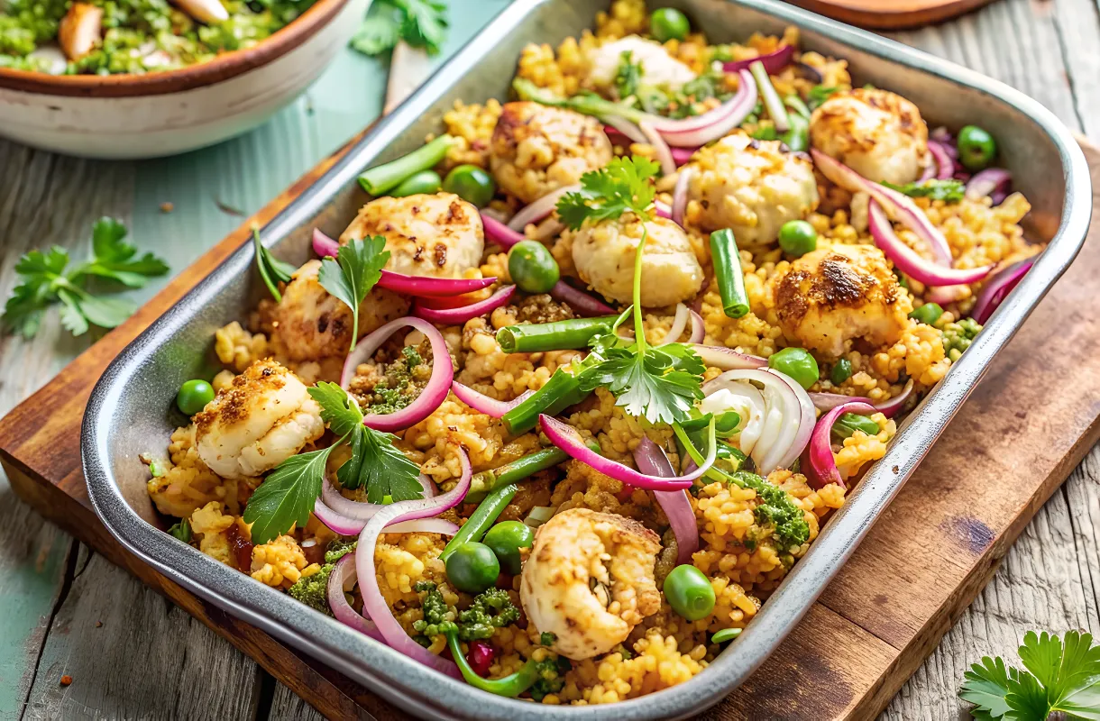 Image of Roasted Cauliflower Pilaf