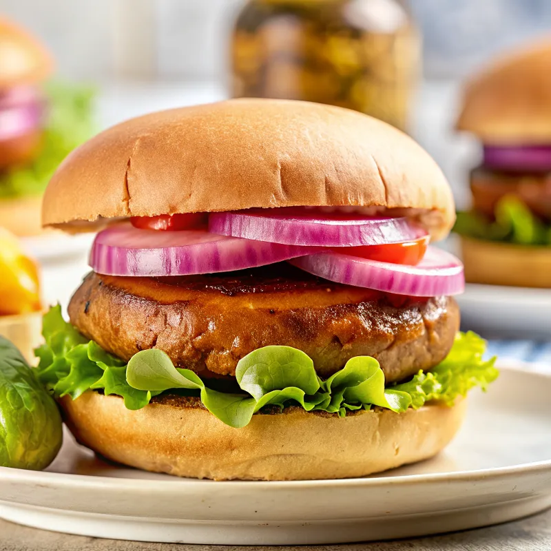 Image of Grilled Portobello Mushroom Burger
