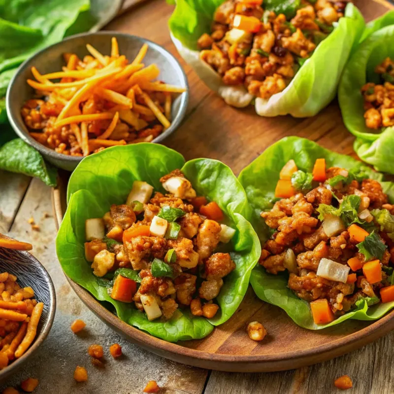Image of Vegetarian Lettuce Wraps
