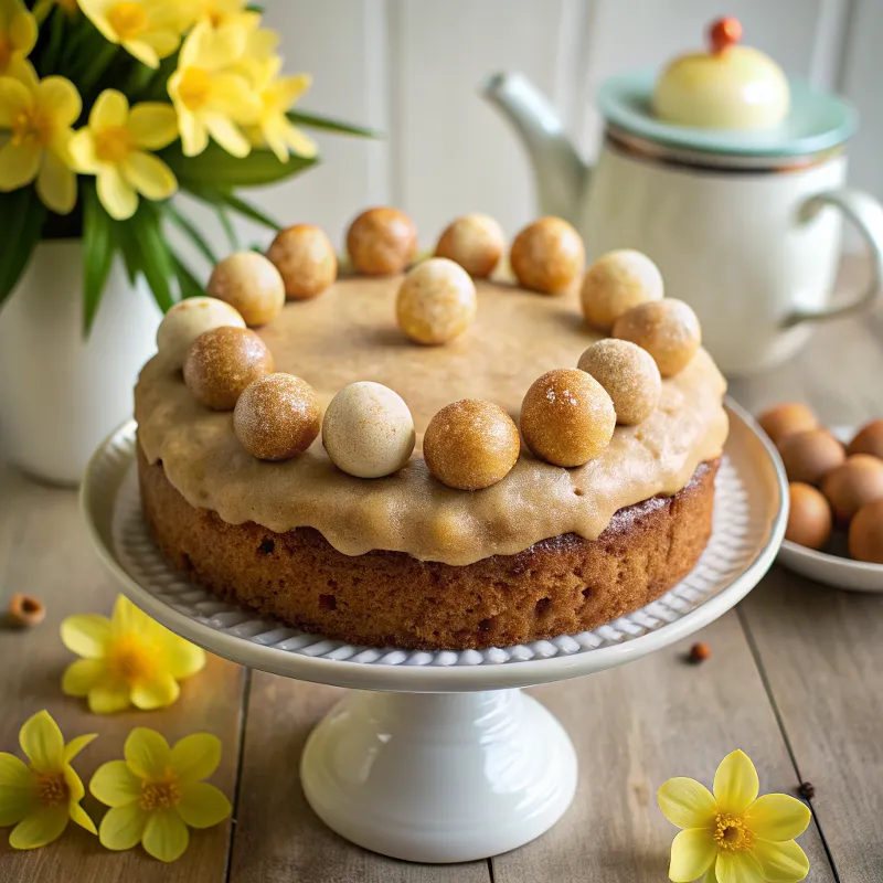 Image of Vegan Simnel Cake