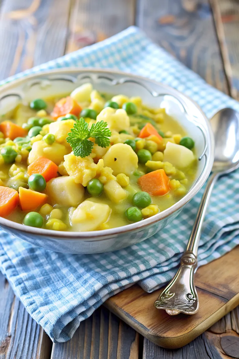 Image of Potato and Vegetable Coconut Curry