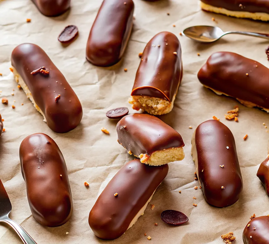 Image of Salted Caramel Biscuit Bars