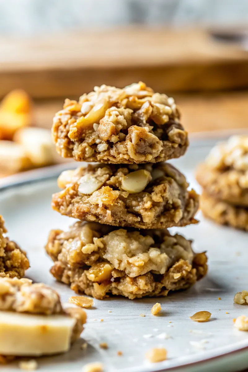 Image of Healthy Banana Oatmeal Cookies