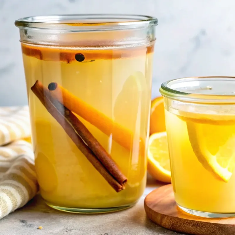 Image of Lemon Cinnamon Ginger Tea