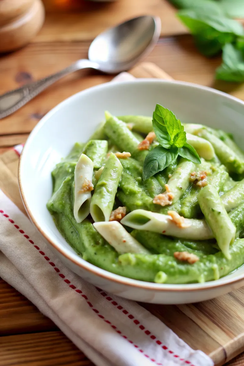 Image of Creamy Spinach Walnut Pesto Sauce