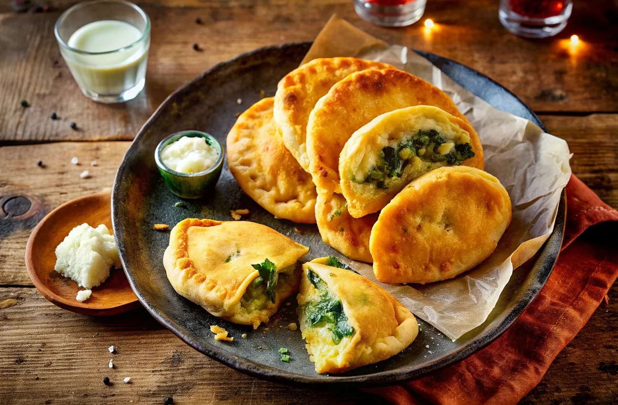 Image of Potato & Spinach Piroshki