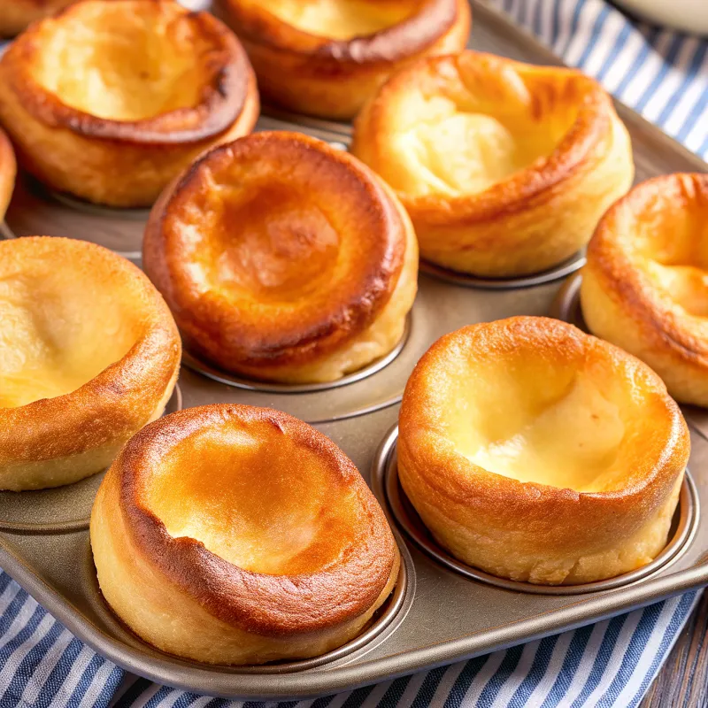 Image of Easy Vegan Yorkshire Pudding