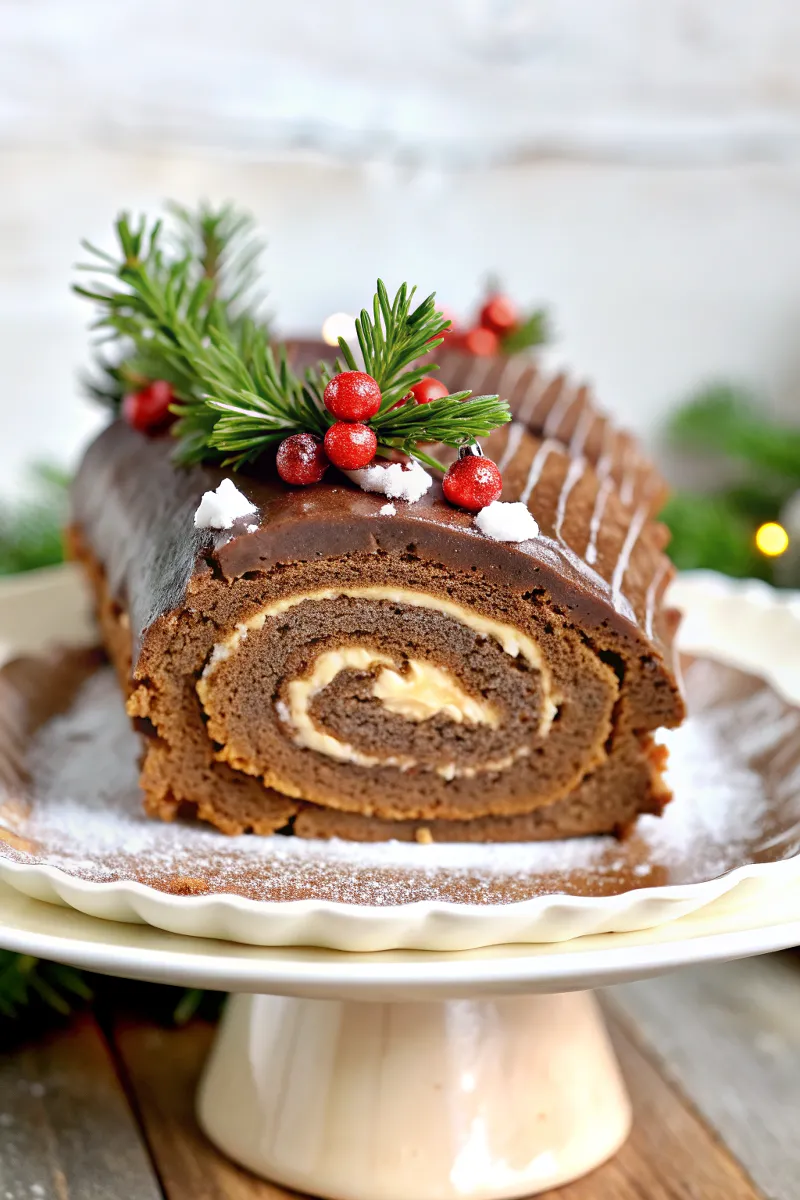 Image of Vegan Yule Log