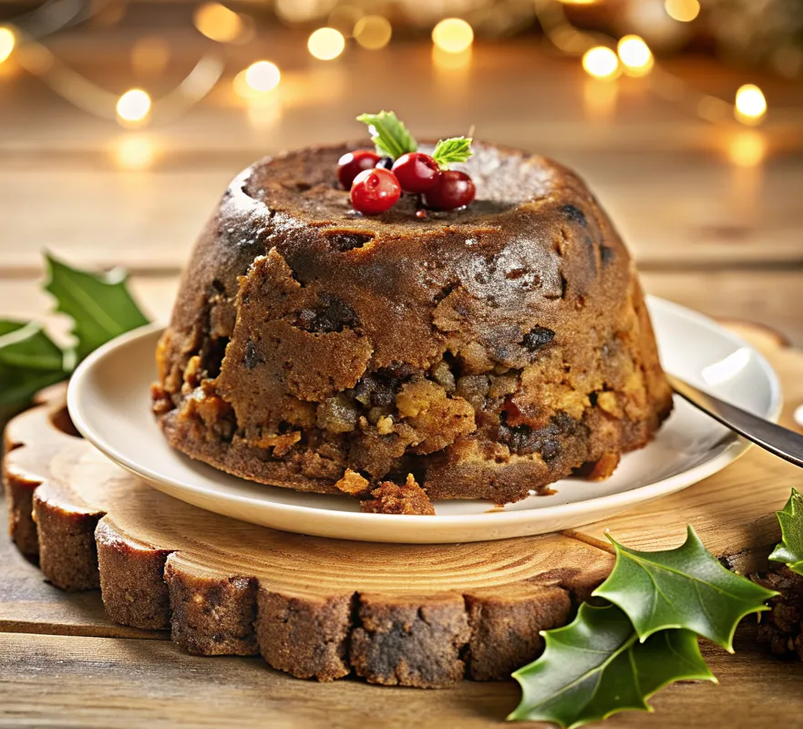 Image of Vegan Christmas Pudding