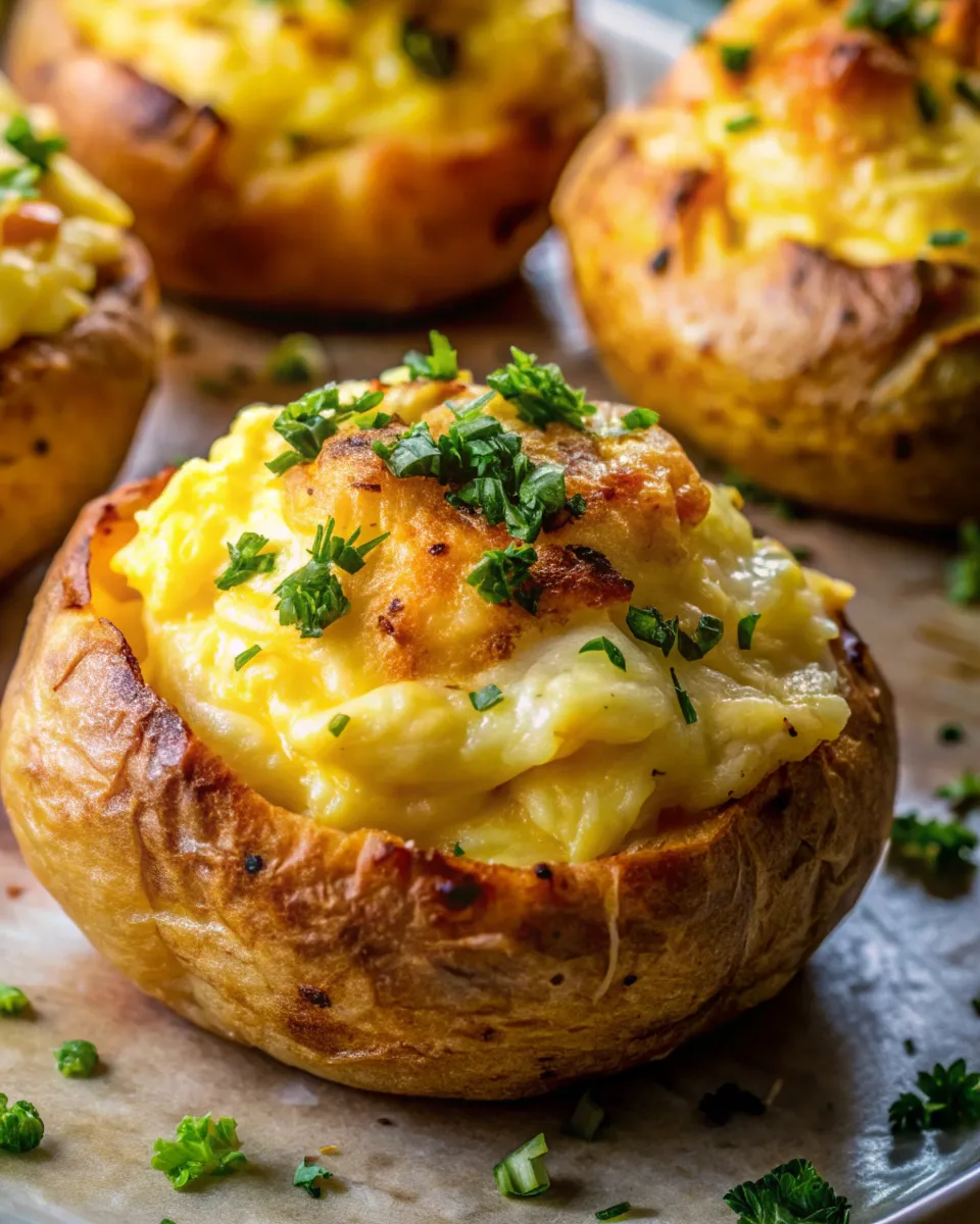 Image of Vegan Twice Baked Potatoes