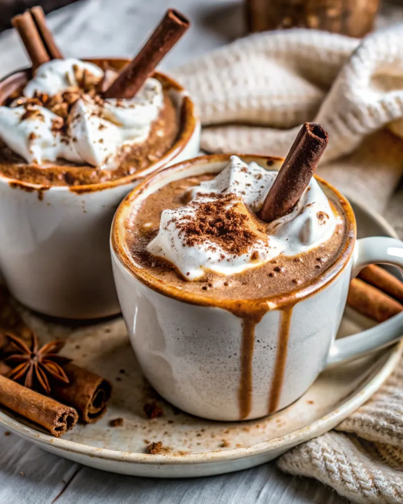 Image of Vegan Gingerbread Hot Chocolate