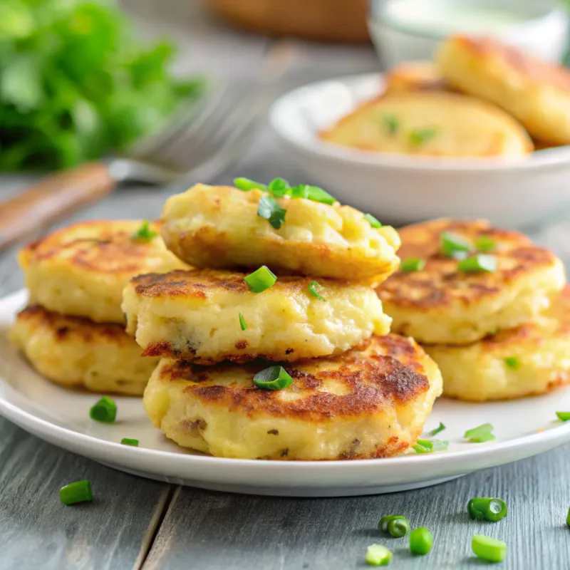 Image of Easy Mashed Potato Fritters