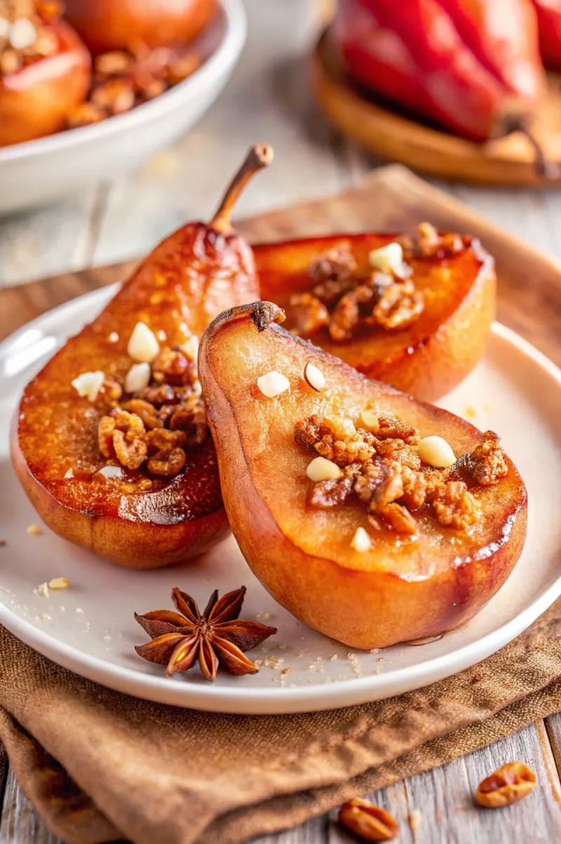 Image of Simple Cinnamon Baked Pears