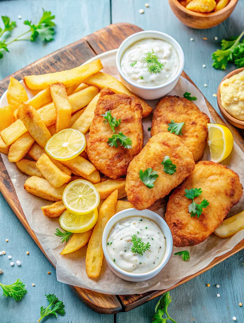 Image of Vegan Fish And Chips