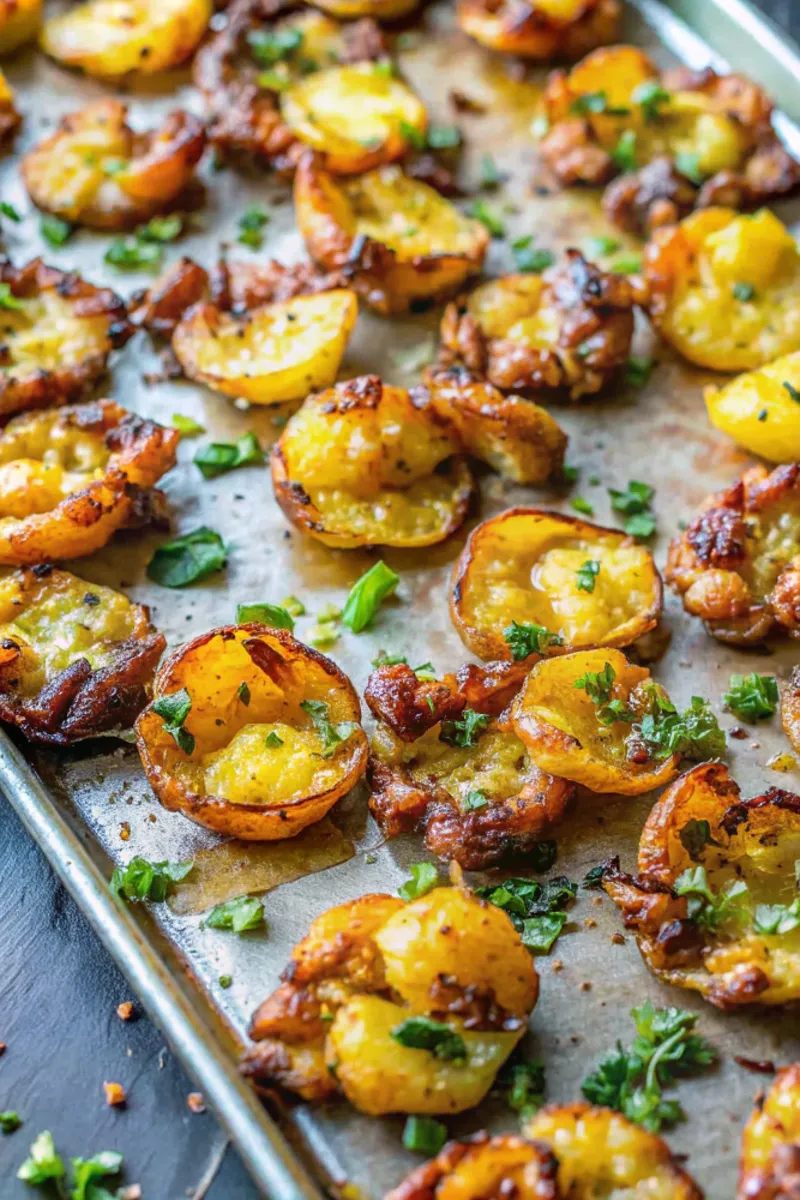 Image of Crispy Smashed Potatoes