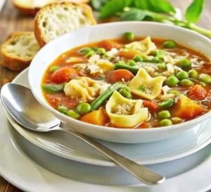Image of Hearty Pasta Soup
