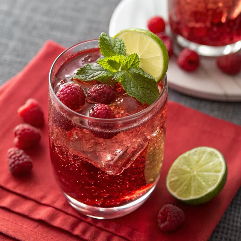 Image of Sparkling Raspberry Limeade