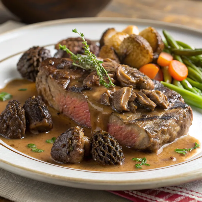 Image of Morel Mushroom Sauce