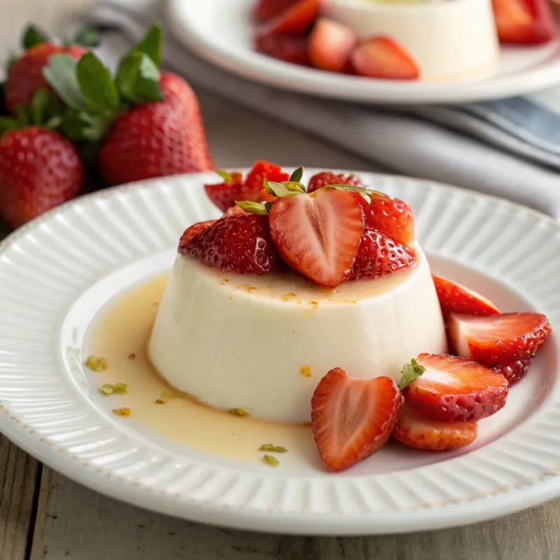 Image of Coconut Panna Cotta