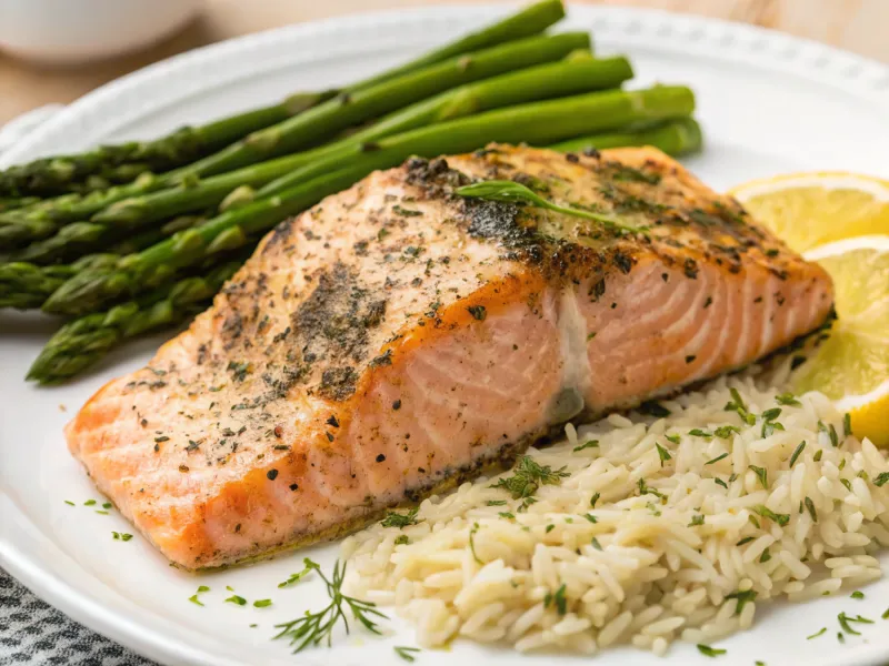 Image of Salmon with Lemon and Dill