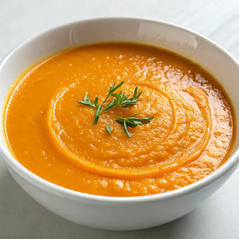 Image of Roast Carrot & Ginger Soup