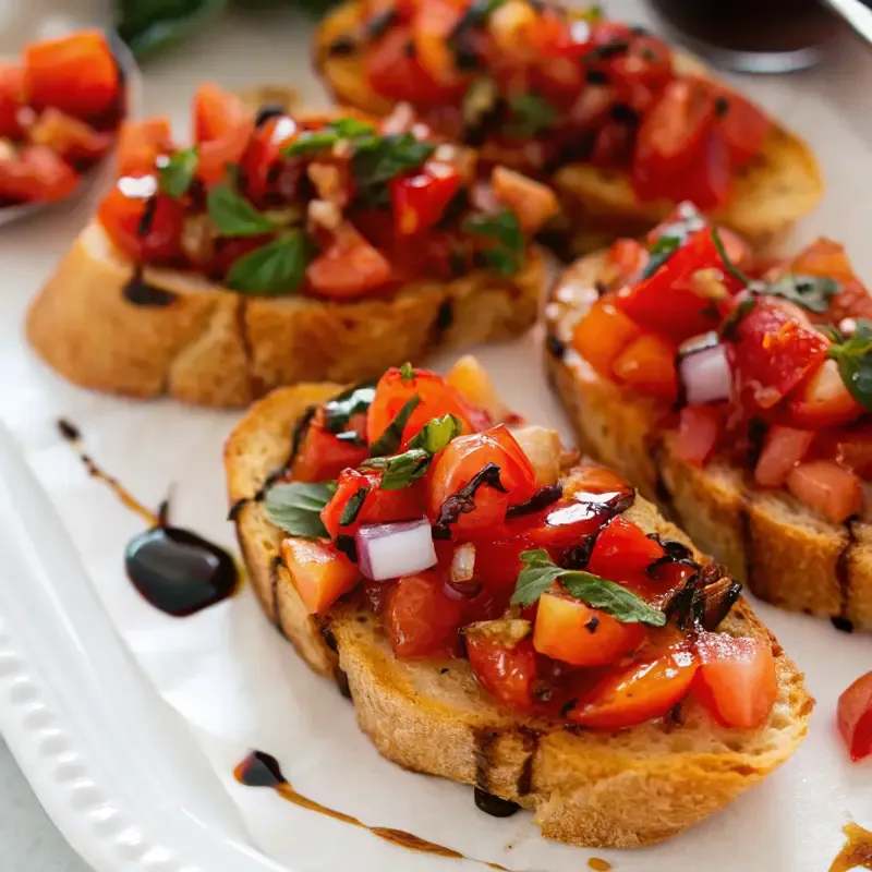 Image of Tomato Basil Bruschetta
