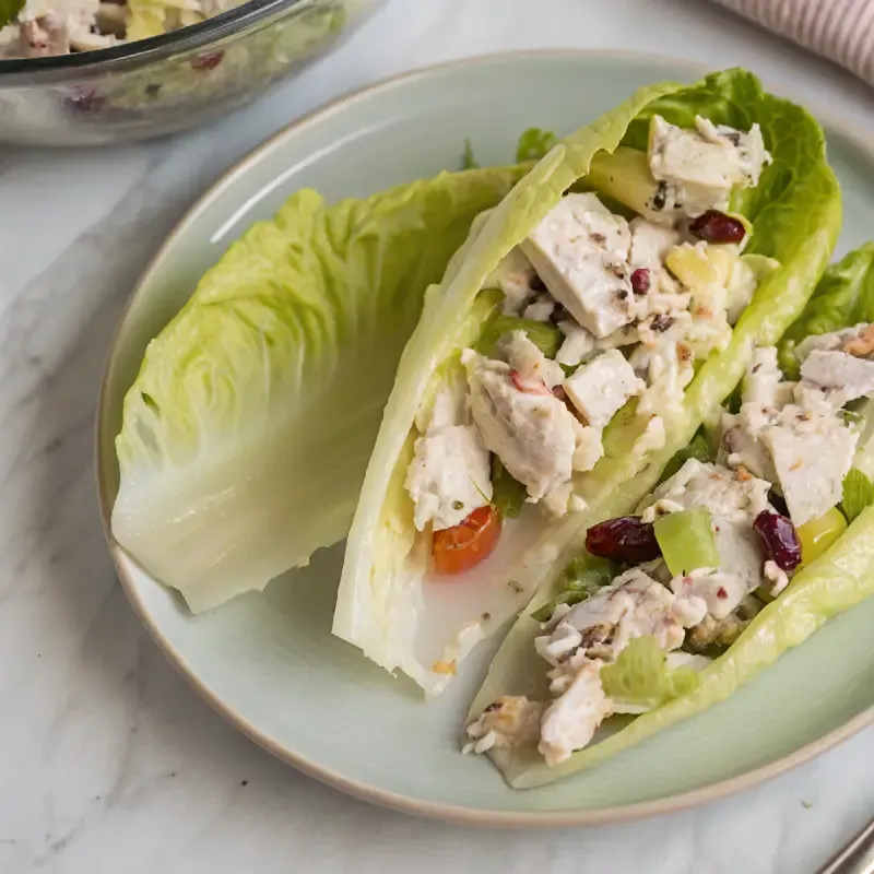 Image of Chicken Salad Lettuce Wraps