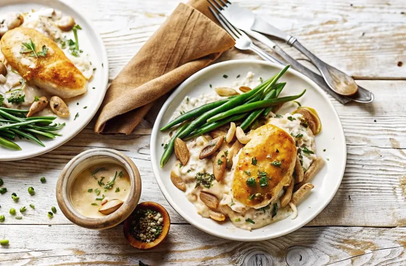 Image of Chicken In Creamy Mushroom Sauce