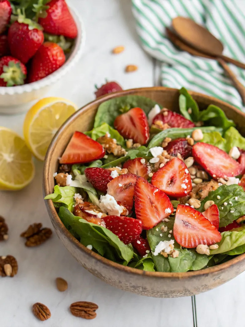 Image of Spinach Strawberry Salad