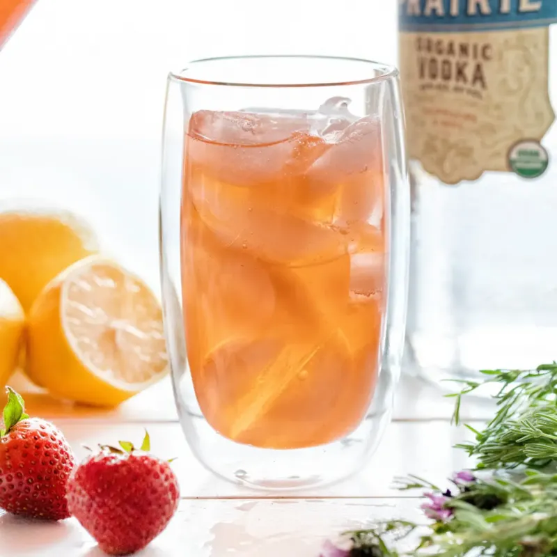 Image of Strawberry Lavender Vodka Lemonade