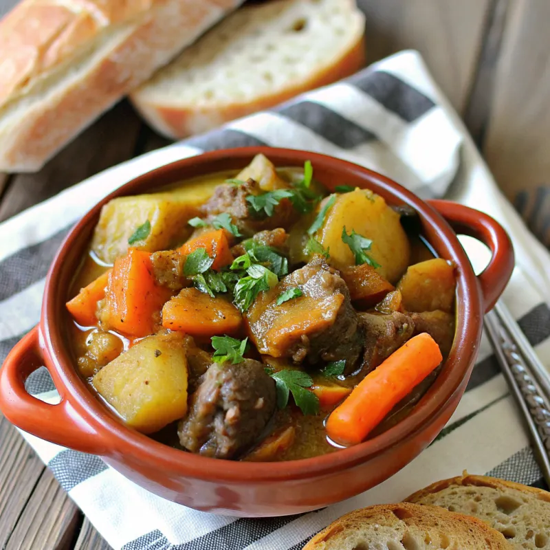 Image of Slow Cooker Beef & Vegetable Stew