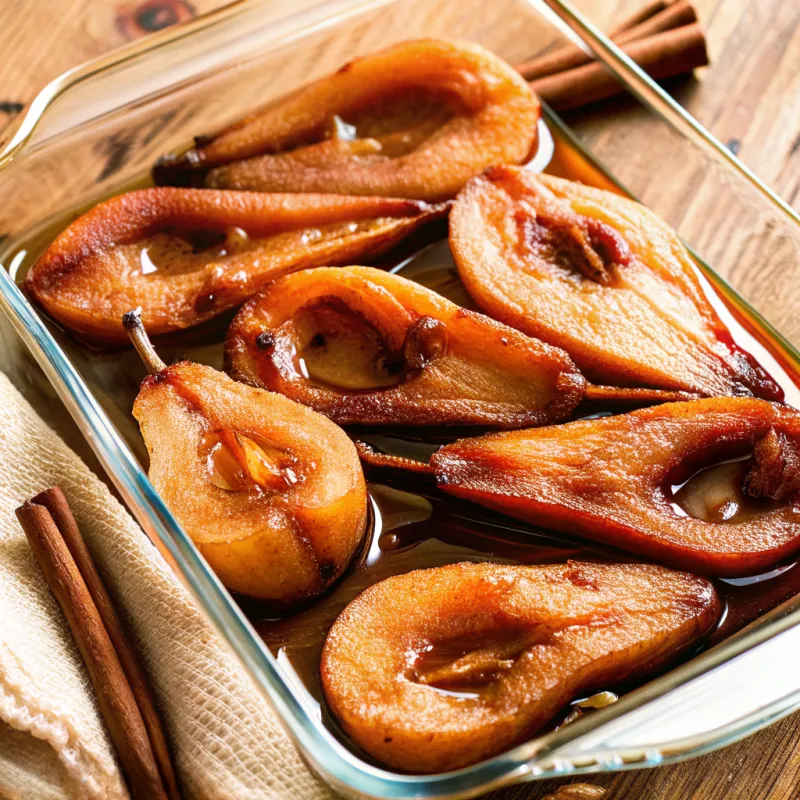 Image of Chai Roasted Pears