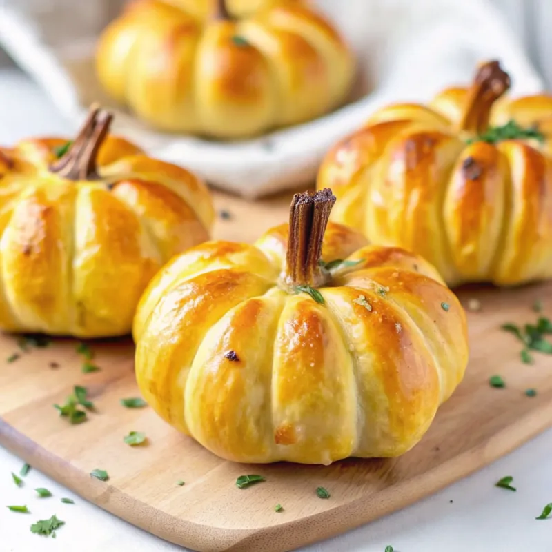 Image of Pizza Stuffed Pumpkins