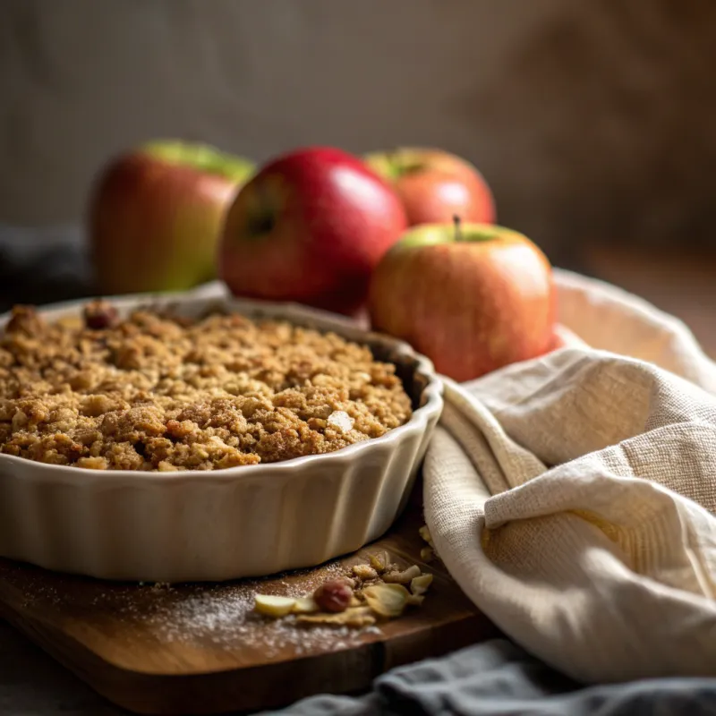 Image of Spiced Apple Crumble