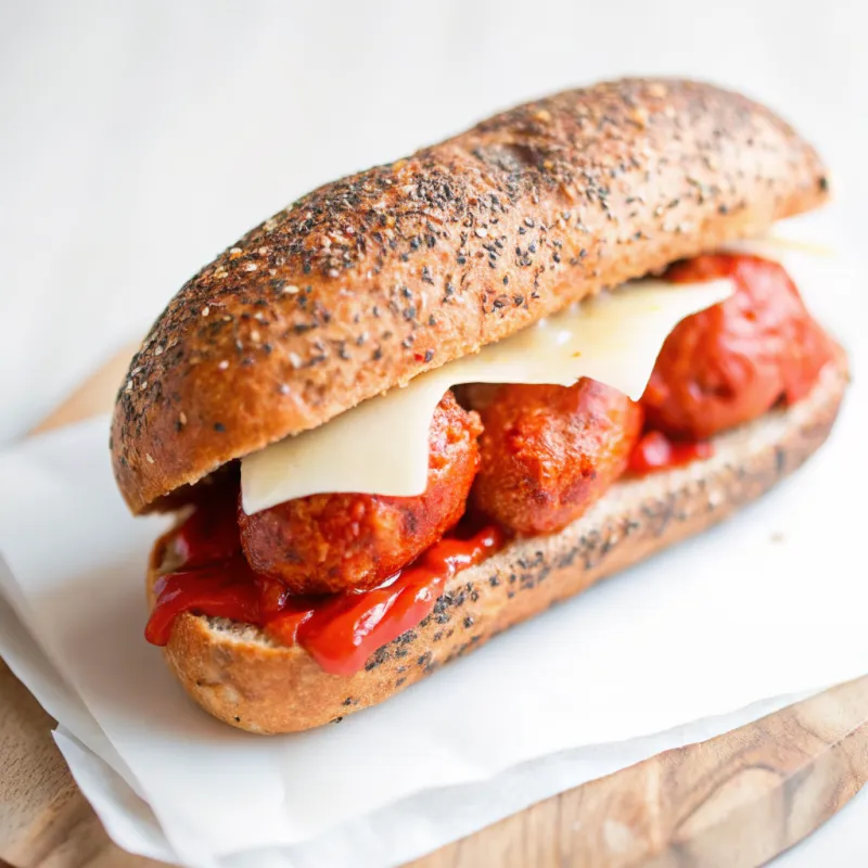 Image of Subway 'Fakeaway' Meatball Marinara Sub