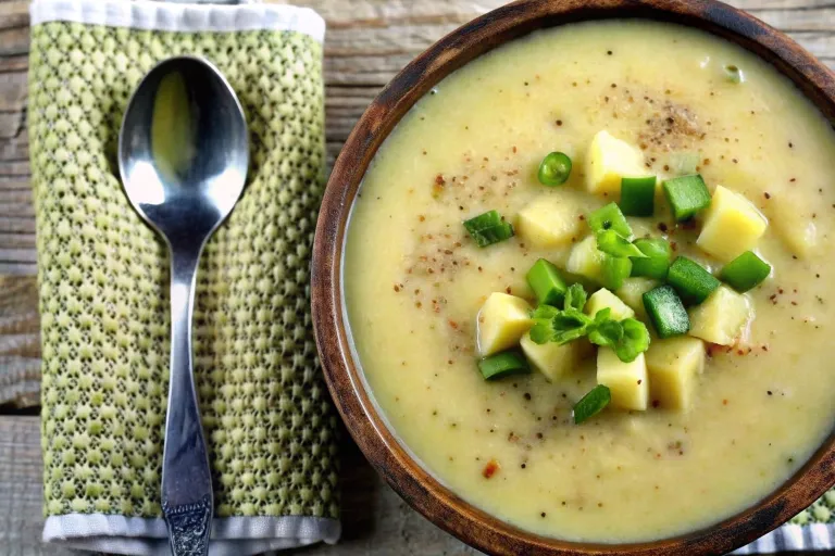 Image of Creamy Potato & Leek Soup