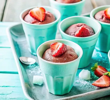 Image of Avocado & Strawberry Ices